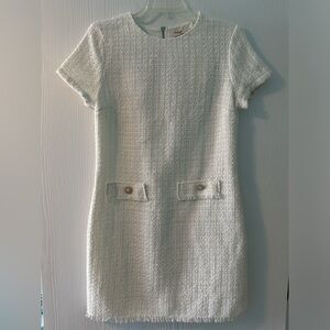 NWT BeBop White Tweed Dress
